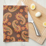 Dainty Paisley Print Kitchen Towels