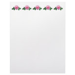 Dainty Pink Rose Letterhead