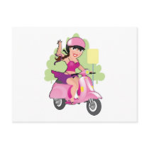 Dainty Vespa postcards