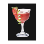 Daiquiri Strawberry Postcard