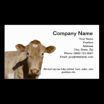 Dairy Cow Business Card business cards