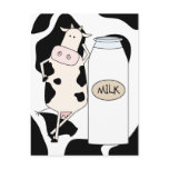 Dairy Cow Pose postcards