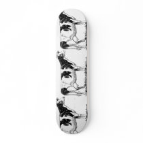 Dairy cow skateboard deck