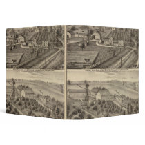 Dairy farms of RS Houston and WC White 3 Ring Binders