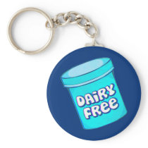 Dairy Free Ice Cream Vegan Key Chains