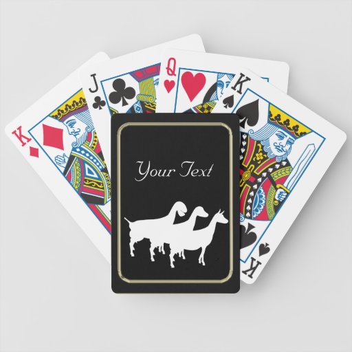 Dairy Goat Playing Cards