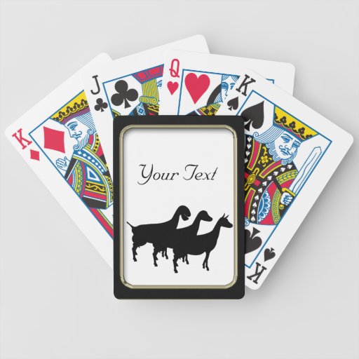 Dairy Goat Playing Cards