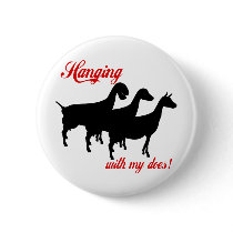 Dairy Goats Button