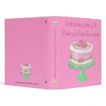 Dairy & Peanut Free Recipes~Allergies Cook Book binders