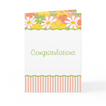Daisies and Peach Blossoms Cards