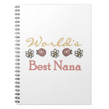 Daisies and Roses Best Nana Gifts Notebooks