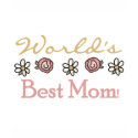 Daisies and Roses World's Best Mom shirt