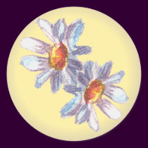 DAISIES by SHARON SHARPE stickers