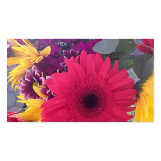 Daisies Flowers Beauty Business Cards