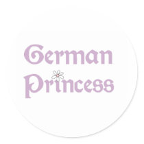 Daisies German Princess stickers