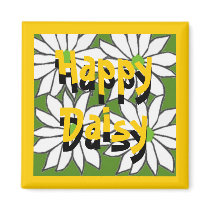daisies, HappyDaisy, HappyDaisy magnets