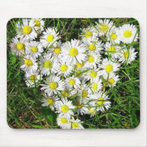 Daisies Hart 2 mousepads by KLaima Daisies Hart 2 mousepads