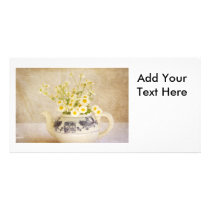 Daisies in a Teapot Photo Card