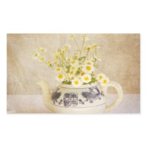 Daisies in a Teapot Stickers