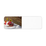 Daisies In The Snow Custom Return Address Label