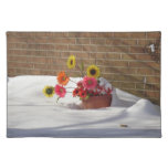 Daisies In The Snow Placemats