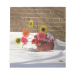 Daisies In The Snow Scratch Pads