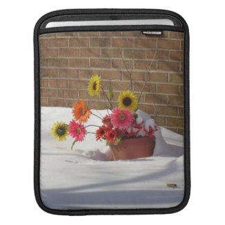 Daisies In The Snow Sleeve For iPads