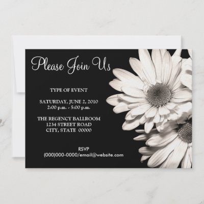 Daisies Invitations