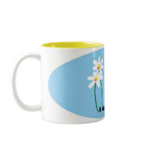 daisies mugs by Annaart daisies mugs