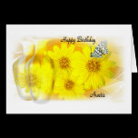 Daisies Reflected - Happy Birthday Auntie cards