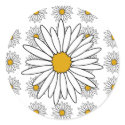 Daisies stickers