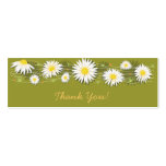 Daisies Thank You Tag