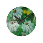 Daisies Wall Clock