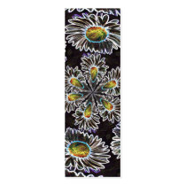 Daisy 1 Glow Kaleidoscope, Bookmark business cards by dtp455 Daisy 1 Glow Kaleidoscope, Bookmark business cards