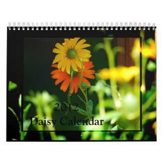 Daisy- 2012 calendar calendar