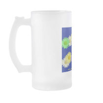 daisy-2 - Frosted Glass mugs