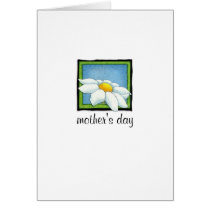 Daisy 2 Mother's Day Card cards