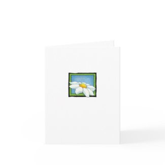 Daisy 2 Note Card card