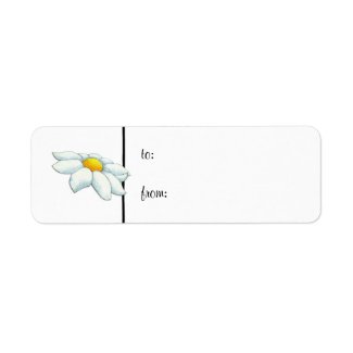 Daisy 2 small Gift Tag Label label