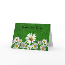 Daisy and Bee Template card