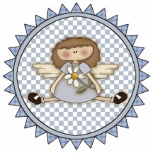 Daisy Angel Ornament Acrylic Cut Outs