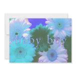 Daisy Baby Boy Invitation or Birth Announcement