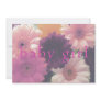 Daisy Baby Girl Invitation or Birth Announcement