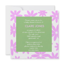 daisy baby shower invitation by margaret40 daisy baby shower invitation