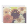 Daisy Baby Shower Invitation