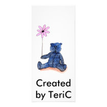 Daisy Bear Rack Card rack cards