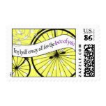 Daisy Bicycle Stamp