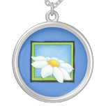 Daisy blue Necklace