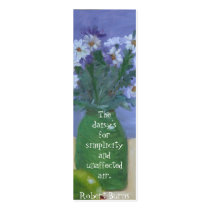 Daisy Bookmark business cards