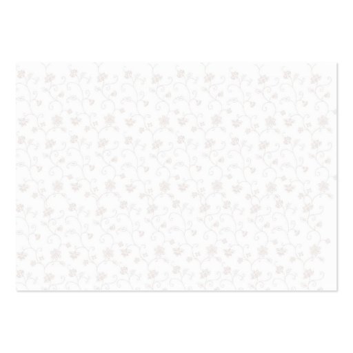 Daisy Border RSVP Card Business Card Templates (back side)